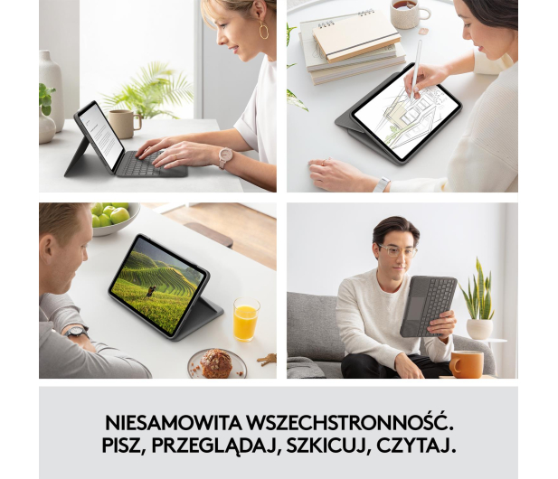 Logitech Folio Touch iPad Pro 11" (1., 2. i 3 gen) - 618907 - zdjęcie 9